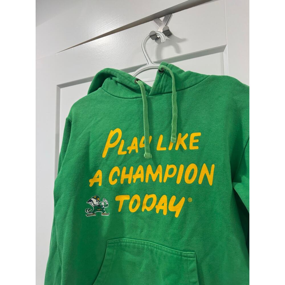 fanatics play like a champion hoodie Notre dame green - Picture 2 of 5
